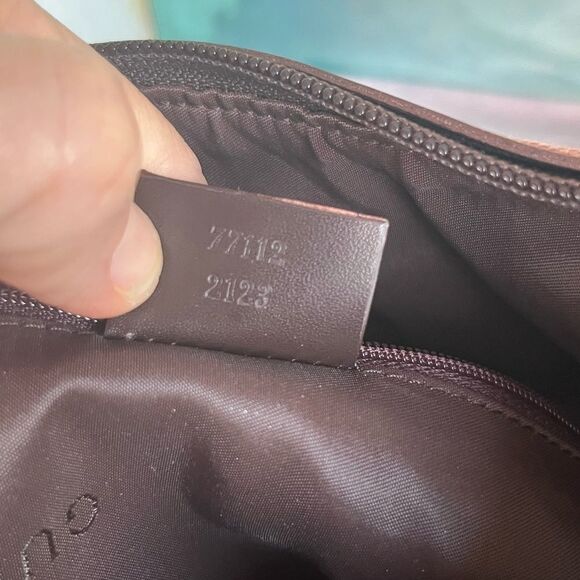 Gucci Pink Canvas Top Handle Hobo s122 - Picture 13 of 14